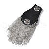 Iron Fashion Tassel Epaulette AJEW-XCP0003-03P-2
