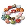Ocean Series Handmade Porcelain Beads PORC-R002-03M-4