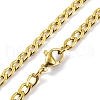 304 Stainless Steel Enamel Necklaces NJEW-Q338-10G-4