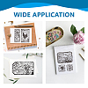 Custom PVC Plastic Clear Stamps DIY-WH0618-0012-4