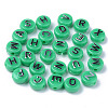Opaque Acrylic Beads MACR-S273-49D-1