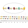 Brass & Glass Link Chain CHC-A009-04G-03-2