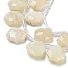 Natural Rainbow Moonstone Beads Strands G-P544-C04-01-3