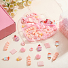   84Pcs 12 Style Resin Cabochons CRES-PH0003-39-2