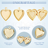 Unicraftale Rack Plating Brass Locket Pendants FIND-UN0015-53B-4