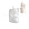 Easter Theme Rabbit DIY Silicone Candle Molds SIL-F019-01A-1