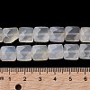 Natural White Agate Beads Strands G-K359-B02-01-5