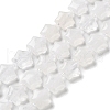 Natural Quartz Crystal Beads Strands G-NH0005-027-1