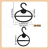 Plastic Hanging Display Stand for Silk Scarf ODIS-WH0099-29A-2