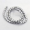 Electroplate Non-magnetic Synthetic Hematite Beads Strands G-J210A-02-2