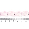 Transparent Glass Enamel Beads Strands GLAA-B021-06G-4