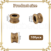   100Pcs Tibetan Style Alloy European Beads DIY-PH0023-44A-2