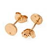 304 Stainless Steel Stud Earring Findings STAS-H436-21G-04-2