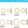 Unicraftale 304 Stainless Steel Jump Rings STAS-UN0019-92-4