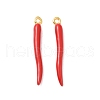 Alloy Enamel Pendants FIND-A016-01B-1