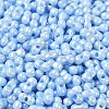 Opaque Colours Luster Glass Seed Beads X1-SEED-B001-01A-07-3