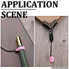 Gorgecraft 60Pcs 2 Style Silicone Pendant SIL-GF0001-42D-5