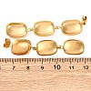 304 Stainless Steel Tassel Stud Earrings EJEW-Q044-05G-3