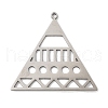 304 Stainless Steel Pendants STAS-S174-38P-1
