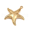 304 Stainless Steel Pendants STAS-B092-05A-G-2