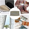 Lace Trim Polyester Ribbon for Jewelry Making OCOR-WH0071-007A-7