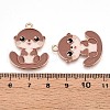 Alloy Enamel Pendants X-ENAM-T022-02D-02-3