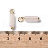 Natural Rose Quartz Pendants STAS-C120-01G-02-3