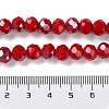Opaque Solid Color Glass Bead Strands GLAA-D022-02-5