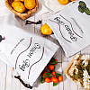 CREATCABIN 2Pcs 2 Styles Printed Cotton Cloth Storage Bags ABAG-CN0001-09-4