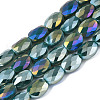 Electroplate Glass Beads Strands EGLA-S194-11A-A02-1