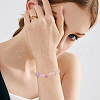 10Sets 200G Transparent Acrylic Frosted Beads FACR-HS0001-02B-6