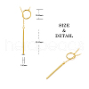 SHEGRACE 925 Sterling Silver Lariat Necklace JN645B-2