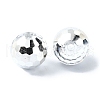 Half Plated Glass Beads EGLA-P059-02B-HP04-2