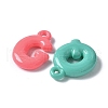 Opaque Acrylic Pendants MACR-F082-01-2