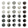 10 Style Spray Painted & Drawbench Transparent & Baking Painted Glass Beads GLAA-YW0001-26C-2