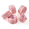 Leopard Printed Grosgrain Ribbons OCOR-TA0001-20-4