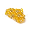 Seed Beads Beaded Charms PALLOY-MZ00341-5