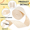 BENECREAT 12M 6 Styles Flat Polycotton & Cotton Twill Tape Ribbon OCOR-BC0007-40A-4