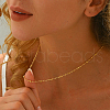 Minimalist Crafted 925 Sterling Silver Beads Ball Chain Necklaces for Women YS2523-1