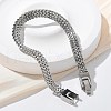 Brass Wheat Chain Bracelets for Women Men KK-P292-22P-3