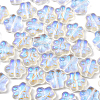 100Pcs Transparent Glass Beads GLAA-CJ0001-54-5