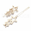 Alloy Hollow Geometric Hair Pin X-PHAR-N005-006G-3