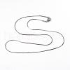 304 Stainless Steel Snake Chain Necklaces NJEW-F196-14P-2