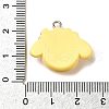 Opaque Resin Pendants RESI-V003-03C-3