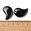 Natural Black Onyx(Dyed & Heated) Pendants G-Q018-03A-3