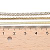 304 Stainless Steel Crystal Rhinestone 3 Layered Necklaces for Women NJEW-C083-04G-5