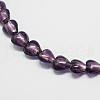 Handmade Silver Foil Glass Beads FOIL-R050-20x13mm-18-2