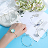 SUNNYCLUE Brass Expandable Bangle Makings KK-SC0003-72-4