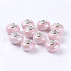 Handmade Porcelain Ceramic Spacer Beads Fit European Charm Bracelets X-OPDL-G001-8-1