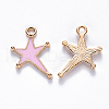 Alloy Enamel Pendants ENAM-S121-026B-1